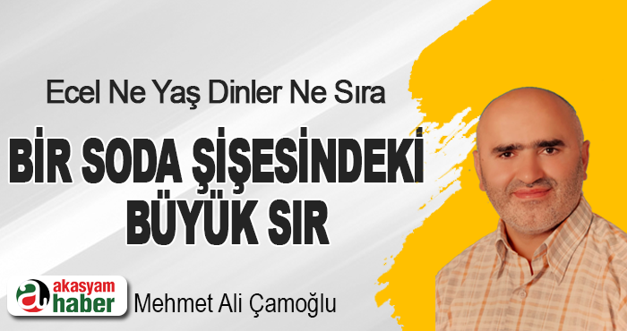 Ecel Ne Yaş Dinler Ne Sıra: Bir Soda Şişesindeki Büyük Sır
